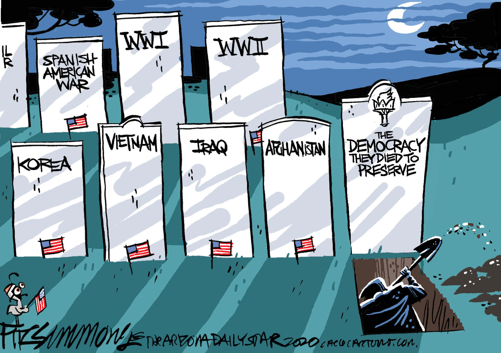 Daily Fitz Cartoon: Memorial Day